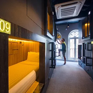 Cube Boutique Capsule At Chinatown Hotel Cápsula Singapura
